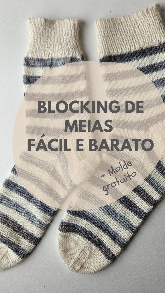 molde blocking meias tricot