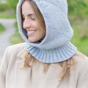 kit tricot gorro hood