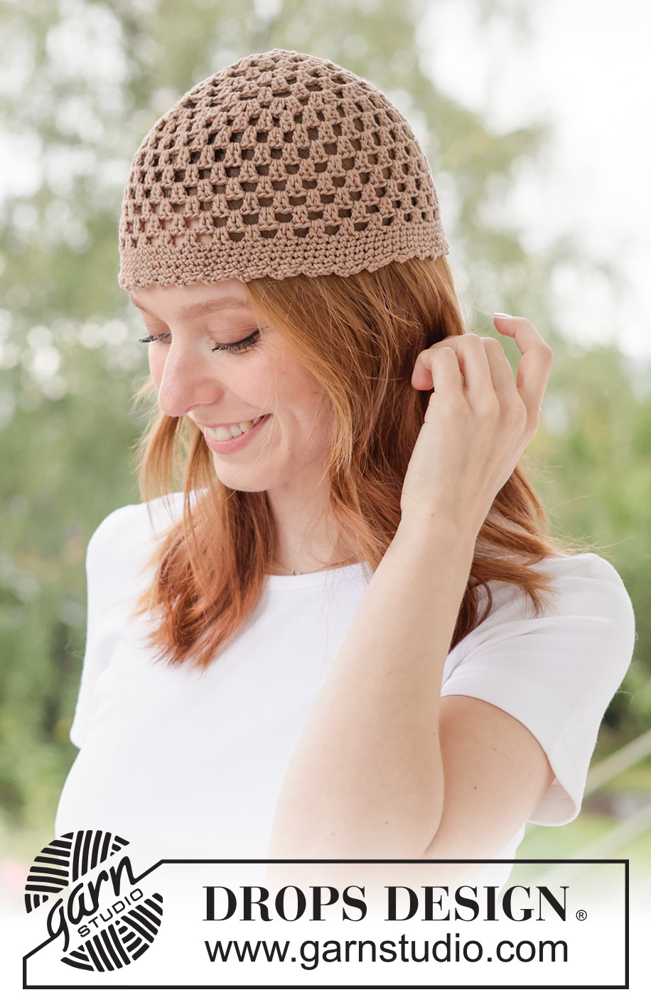 kit crochet gorro drops design