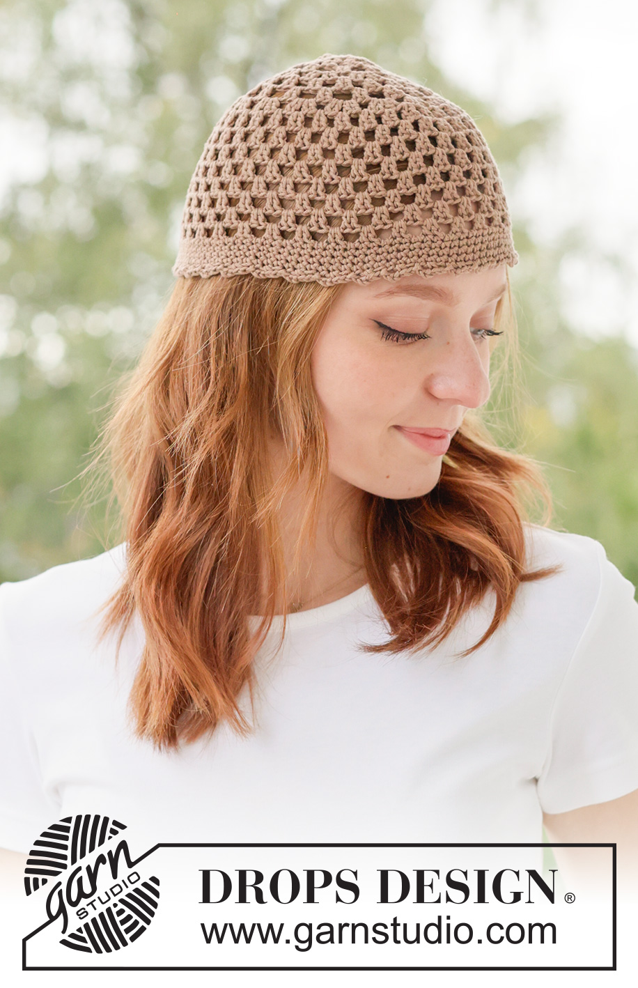 kit crochet gorro drops design