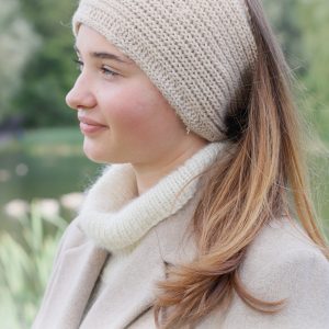 kit tricot headband fita de cabelo